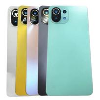 For Xiaomi Mi 11 Lite 5G Battery Back Cover Rear  Glass Panel For Xiaomi Mi 11 Lite 4G Housing Case Replace juoda