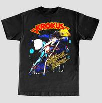 Krokus Band Midnight Maniac Album For Men Women Cotton T-Shirt Tops Tee S-2345XL L black