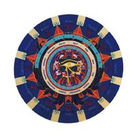 Esoterics Astrologies Pendulum Mat, Dowsing Pendulum Rubber Divination Accessories for Star Alignment Energy multi
