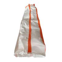 10 Ft Construction Trash Chutes Heavy Duty Trash Chutes Section Tear Resistant Garbage Chutes for Removal of Construction Waste oranžinė