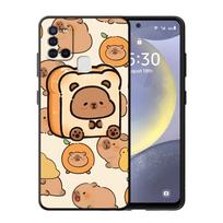 Case for Samsung Galaxy A16 A40 A17 A05 A06 A04 A70 A50 A13 A20 A12 A15 Funda Phone Cover Cute Capybara Galaxy A04e
