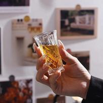 60ml Small Shot Glasses Clear Glass Liquor Glasses High Quality Crystal Glassware for Home Bar Kitchen Restaurant