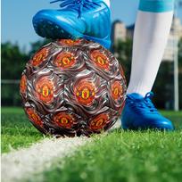 Manchester United tematikos futbolo kamuolys Dydis 5 Futbolo kamuolys Švelnus prisilietimas Profesionalus treniruočių futbolas Lauko sportui Size 5
