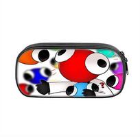 Rainbow Friends 2 Pencil Case Fashionable And Practical Suitable For All Ages Style C red