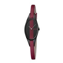 CALVIN KLEIN / laikrodis kvarcinis mechanizmas odinis dirželis 29mm spalvingas ciferblatas moteriškas laikrodis 30 metrų atsparus vandeniui K8P237U1 kvarcas