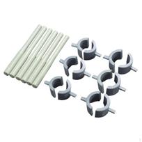 Melt Tube Repair Refill Accessories Kit Leak Stopper Seal, 6 Rods and Pair Patches DIY Fix