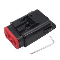 Vandeniui atsparus mini ANL saugiklių laikiklis su 2 vnt. 40A saugikliais motociklams ir keturračiams black