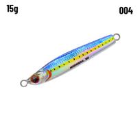tarpon 10g 15g Spinning Baits Minnow Lead Casting Metal Fishing Lure Jig Bait Spanish mackerel 15g-005