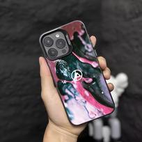 Rock band L-Linkin P-Park phone case For iPhone 17 16 15 14 13 12 11 Pro Max Plus Mini IMD Color Silver Shell iPhone 12 Pro Max gray