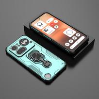 For Nothing Phone 4a Pro Case Hard Armor Magnetic Holder Ring Lens Protective Phone Cover For Nothing Phone4a 4APro Shell Bumper Nothing Phone (4a) Pro šviesiai žalios spalvos
