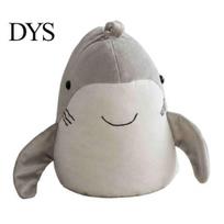 Sea Animal Door Stopper Plush Shark Decorative Stopper, Non-slip Weighted Interior Fabric Stop, Anti-collision Home Office Floor Cloth pilka