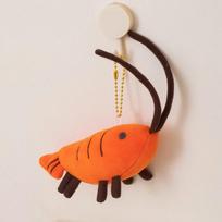Kawaii Krevečių Pliušiniai Žaislai Kimšti Oranžiniai Krevetės Pakabukai Mielas Gyvas Raktų Pakabukas Kawaii Krepšių Dekoras Juokinga Vaikų Dovana Durų Kabinamas 10cm oranžinė