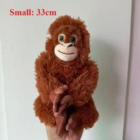 Kawaii Raudonos Beždžionės Pliušinis Lėlė Mielas Animacinis Gorilos Žaislas Super Minkšti Orangutango Pliušiniai Žaislai Miego Partneris Gimtadienio Dovana Kalėdos