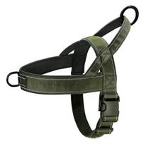 Naujo stiliaus šuns pakinktai liemenė antkaklis didelėms veislėms - Malinua, Auksinis retriveris, Vokiečių aviganis, Borderkolis M (Weight 26~45kg) armijos žalia spalva