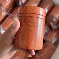 Multi Purpose Portable Tea Can, Bamboo Tube Sealed Can, Bamboo Barrel Candy Can (9.5x7.2cm) 1pc