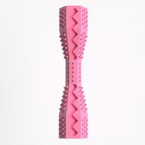 Dog Chew Toys Rubber Pets Chewing Toys That Leak Food Dog Chew Toys for Grinding Teeth and Cleaning Teeth raudona