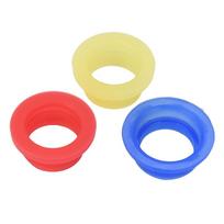 3pcs Engine Exhaust Pipe Tubing Joint Adapter Silicone Gasket for HSP 1 8 RC Nitro Car