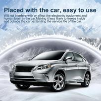 Automobilio lango stiklų apsaugos nuo užšalimo įtaisas Nešiojamas automobilio ledo atitirpinimo priekinio stiklo sniego šalinimo lango stiklo mikrobangų krosnelės ledo šalinimo įtaisas