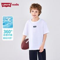 Levi's Kids' Breathable Short Sleeve T-Shirt - Bright White 4