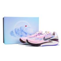 Nike Air Zoom G.T. Cut 2 EP Cushioning Slip Resistant Cushioning Slip Resistant Low top Basketball Shoes Unisex Pink DJ6013-104(Team- GT) 44 white
