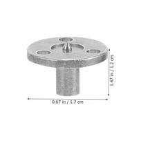 10Pcs Replacement Music Box Mechanism Base DIY Musical Box Movement Part Precision Crafted Metal Winder Accessories