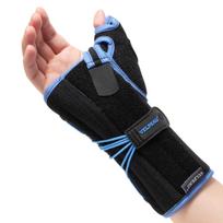 Velpeau Wrist Brace With Thumb Splint Adjustable Support For Carpal Tunnel Pain Tendonitis Arthritis Relief Comfortable Fit S black