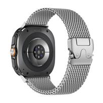 Stainless Steel strap for Samsung Galaxy Watch Ultra 47mm Parachute Milanese wrist correa Bracelet Galaxy Watch 7 ultra band Galaxy watch Ultra