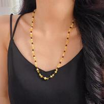 Vintage Natural Baltic Beeswax Amber Blood Amber Autumn Winter Merad Style Sweater Chain Necklace Necklace brown