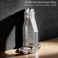 High Precisions Square Hole Drill Guide Aluminum Square Hole Drill Bit Adapter Benches Drill Press Converter 1