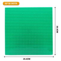 32x32 taškų stiliaus plastikiniai surenkami blokeliai pagrindinės plokštės figūrėlės miestas klasikiniai žaislai statyba pagrindinės plokštės vaikams dovana