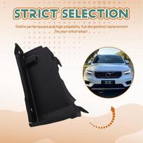 Volvo XC40 (19-25) Left Hood Hinge Cover Plate 31651566 None