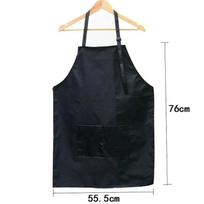 Double-Sided Waterproof Apron For Perm Hair Dyeing Hairdressing Cloak Apron Salon Hairstylist Apron Shirt For Beauty Salon 3 black