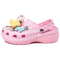 Crocs x Hello Kitty Classic Platform Clog Clogs Women's Pink 212683-90H 33-34 rožinė