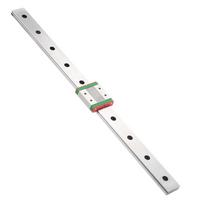 Linear Guide Stainless Steel Widened Slide Block Rail Automatic Equipment MGW12C‑400‑1R
