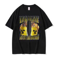 2026 Funny Legalize Nuclear Bombs Meme Tshirts Unisex Fashion Humor Style Tshirt Summer Cotton Comfort Tshirt 4XL gray