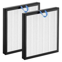 2 PCS Plastic Air Cleaners Filter Air Purifier Filter Plastic Air Cleaners HEPA Filter Accessories for Levoit Vital 100S 1 white