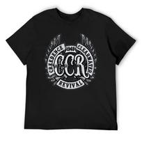The Midnight Special Ccr American Rock Band T-Shirt blacks blanks Funny t-shirts graphic t shirt vintage t shirts men M juoda