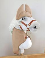 Hobby Horse A3 Set: Rug + Fly Hats - Camel