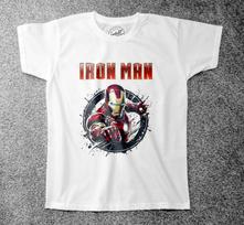 Marvel Avengers Iron Man 001 Childrens/Kids Adult t shirts/t-shirts 140