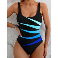 New one-piece swimsuit women's sexy backless tight triangle sports swimsuit S