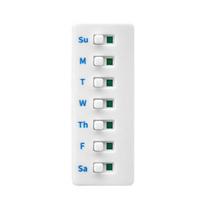 Reusable Medication Tracker & Color-Coded Reminder System Pill Organizer Attach To Vitamin Bottles Medication Schedule Tracker balta