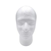 Foam Wig Head Tall Male Sunglasses Headphone Display Holder Hats Mannequin Hairpieces Headwear Stand Cosmetics