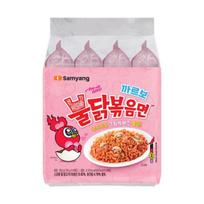 Samyang Buldak Hot Chicken Carbo Flavor Ramen 130g x 4 130g x 4 pink