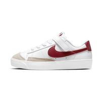 Nike Blazer 77 Low top Kids' Skateboarding Shoes White Red Children Aged 3 7 Years Old DA4075-102 28