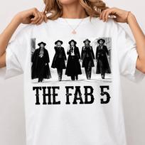 Indiana Fever The Fab 5 Shirt and kids tshirt, Caitlin Clark Lexie Hull Kelsey Mitchell Aliyah Boston Sydney Colson Basketball Fan Tee M
