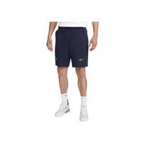 Nike Sportswear Tech Fleece Logo Animal Embroidery Comfortable Drawstring Fleece Sports Football Pants Men bottoms Black Blue FZ5835-498 M blue
