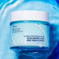 Isntree Ultra-Low Molecular Hyaluronic Acid Zinc Moisture Cream 80ml
