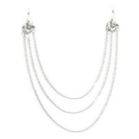 Floral Breast Chain Non Piercing Nipple Chain Sexy Layered Body Chain Jewelry Nipple Accessories for Beach Party Bikini