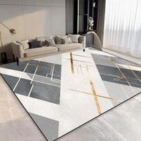 Nordic Abstract Carpet Living Room Large Area Carpet Non-slip Bedroom Cloakroom Decoration Rug Washable Sofa Coffee Table Mat 60x90cm