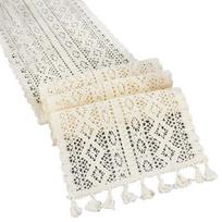 Nordic Style Bohemian Table Runner Cotton Elegant Wedding Party Table Linens for Household 24*140cm